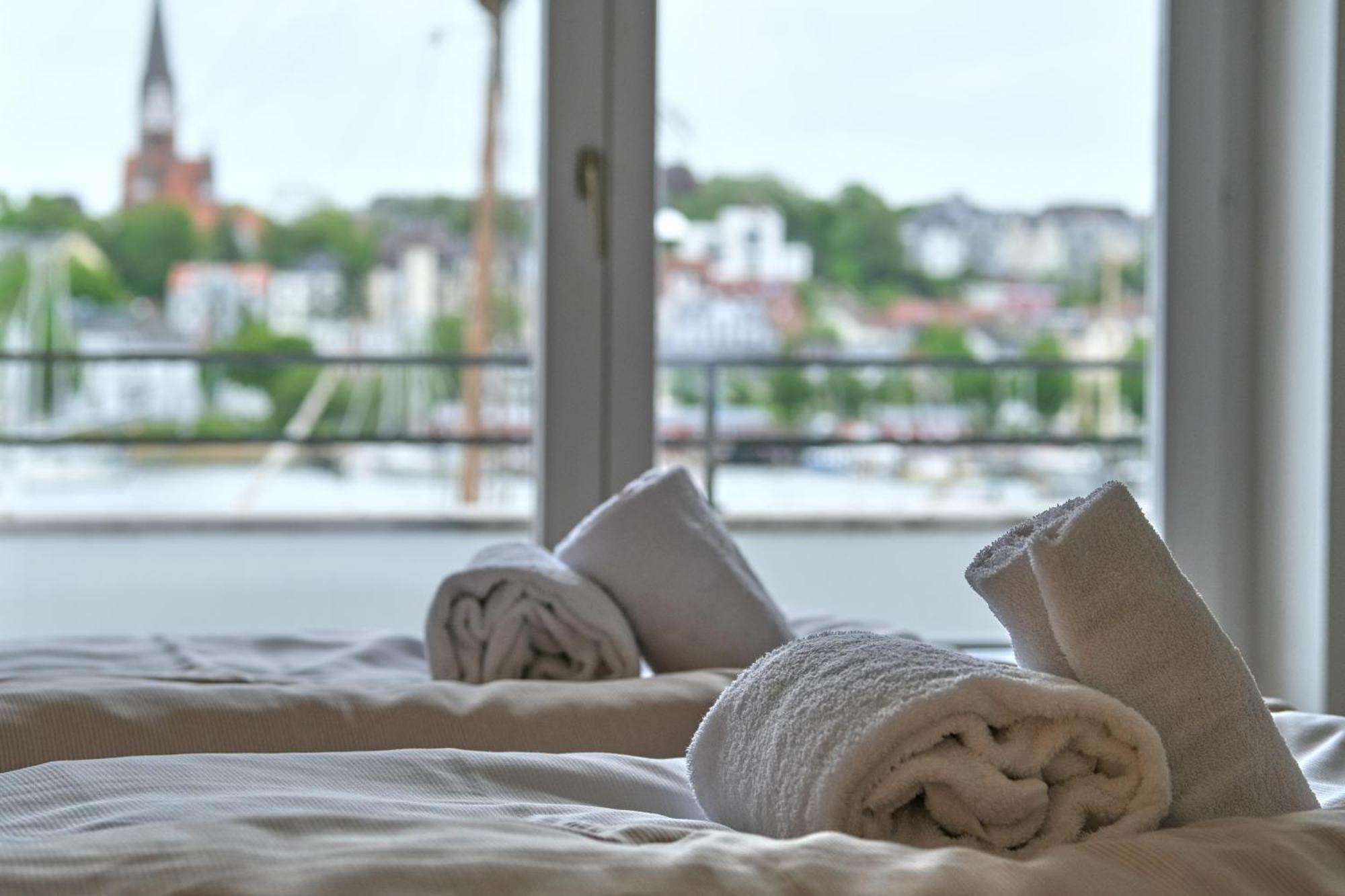 Schiffbruecke Lägenhet Flensburg Exteriör bild