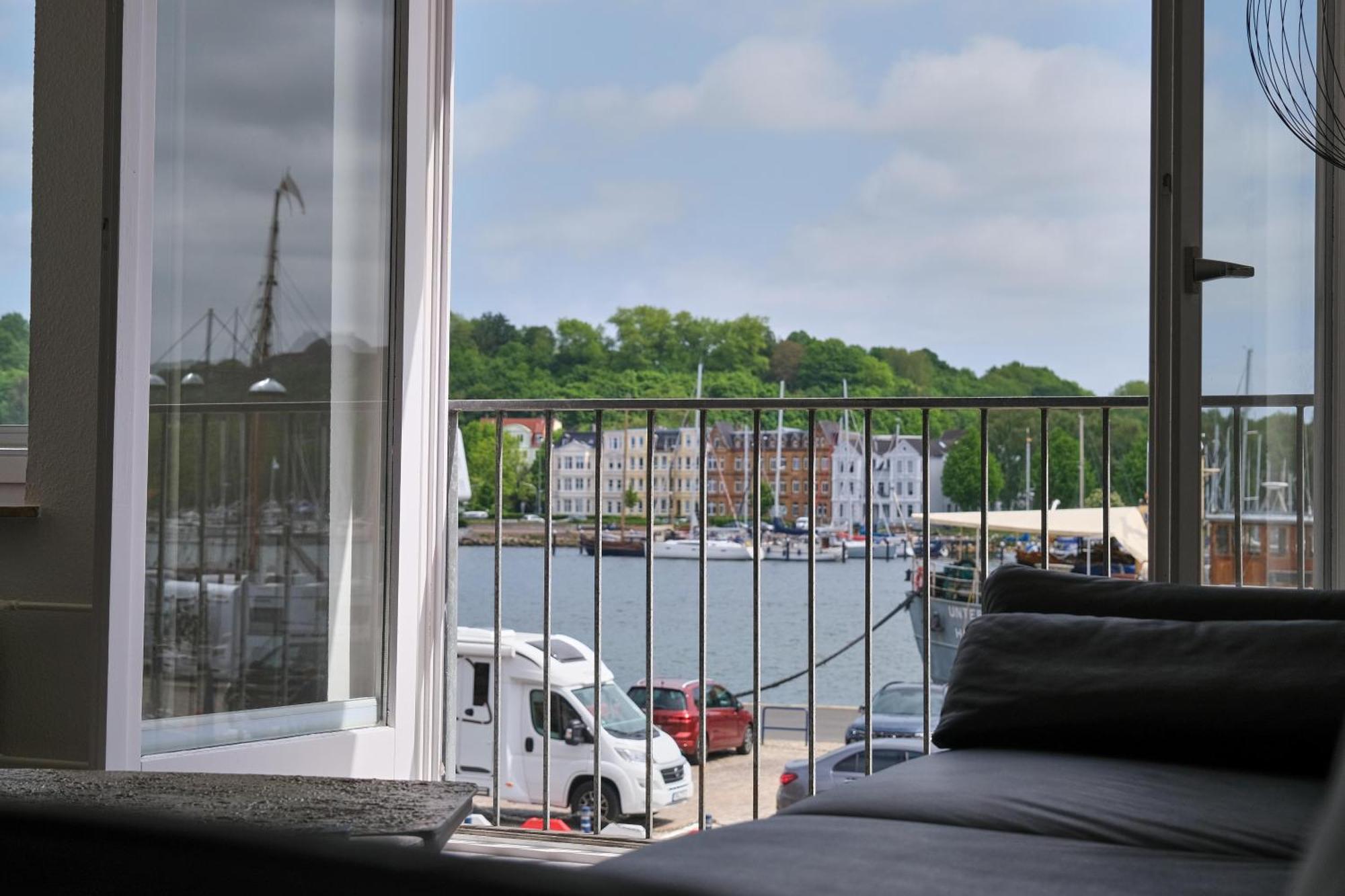 Schiffbruecke Lägenhet Flensburg Exteriör bild