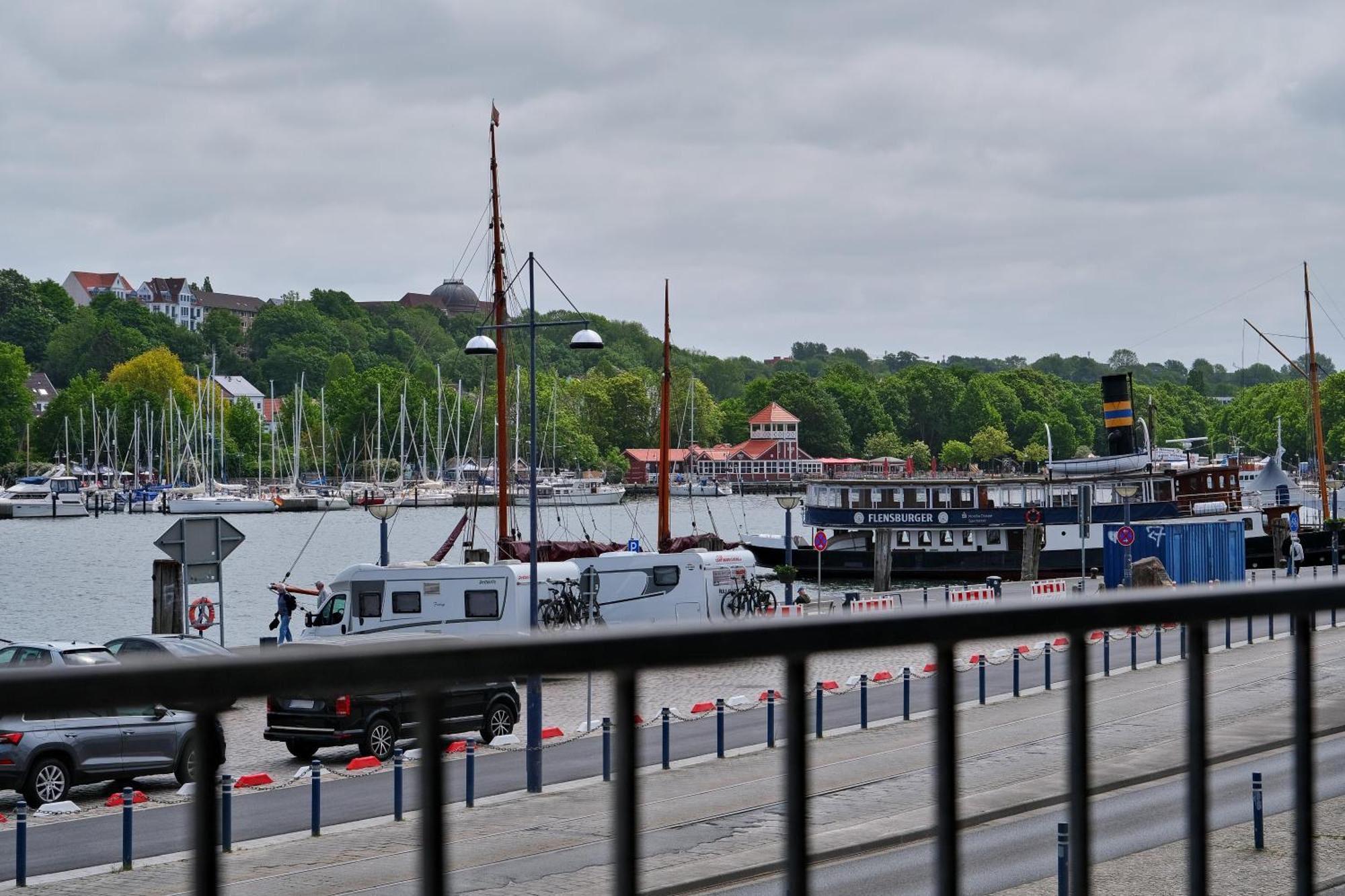 Schiffbruecke Lägenhet Flensburg Exteriör bild